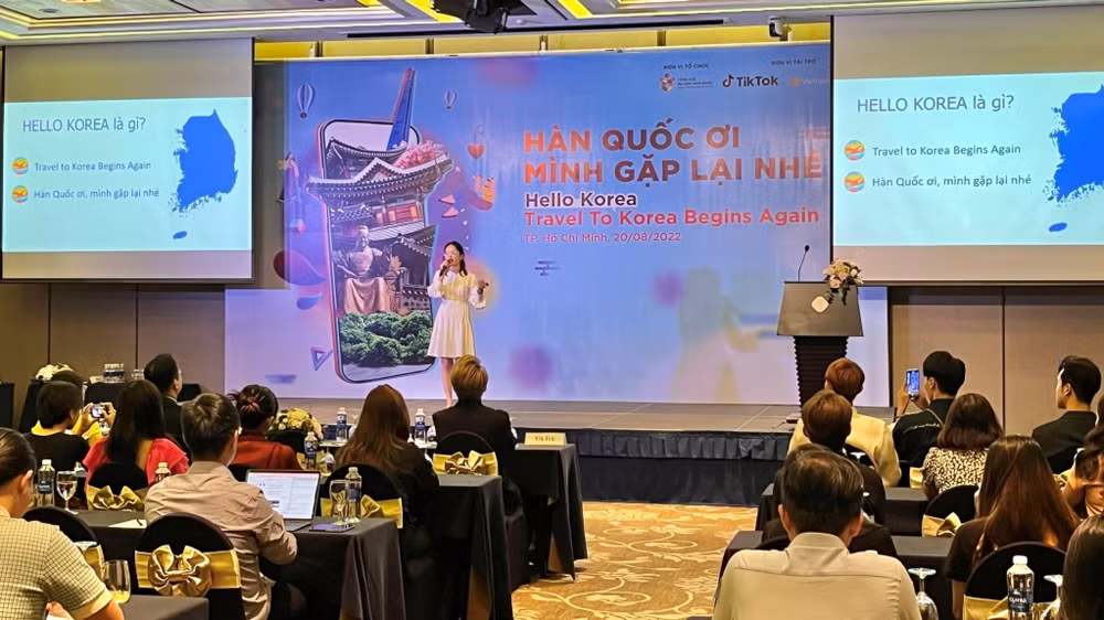 Tổng cục Du lịch Hàn Quốc tại Việt Nam tổ chức giới thiệu về chiến dịch “Hàn Quốc ơi, mình gặp lại nhé!”.