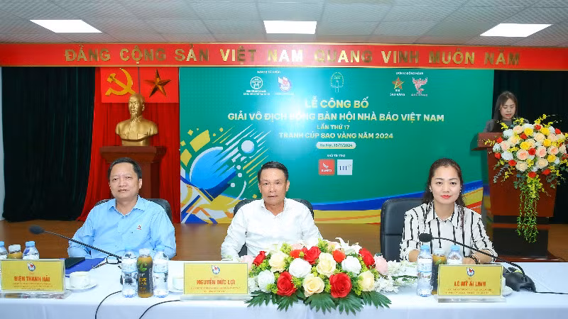 Lễ công bố giải đấu được tổ chức tại Hà Nội.