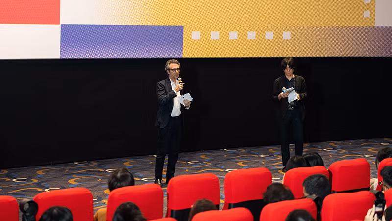 Đại sứ Liên minh châu Âu tại Việt Nam Giorgio Aliberti phát biểu khai mạc sự kiện tại Hà Nội tối 21/5. (Ảnh: Ban tổ chức cung cấp)
