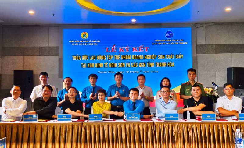 Công đoàn Nghi Sơn đồng hành cùng doanh nghiệp phát triển.