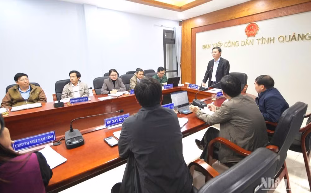 Quảng Nam đã tổ chức nhiều cuộc tiếp dân, đối thoại, họp giải quyết nhưng chưa dứt điểm.