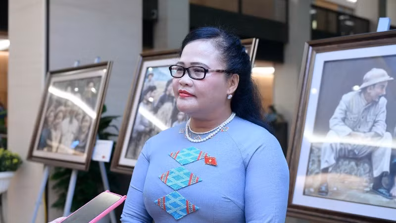 Đại biểu Nguyễn Thị Sửu (Đoàn thành phố Huế). Đại biểu Nguyễn Thị Sửu (Đoàn thành phố Huế).