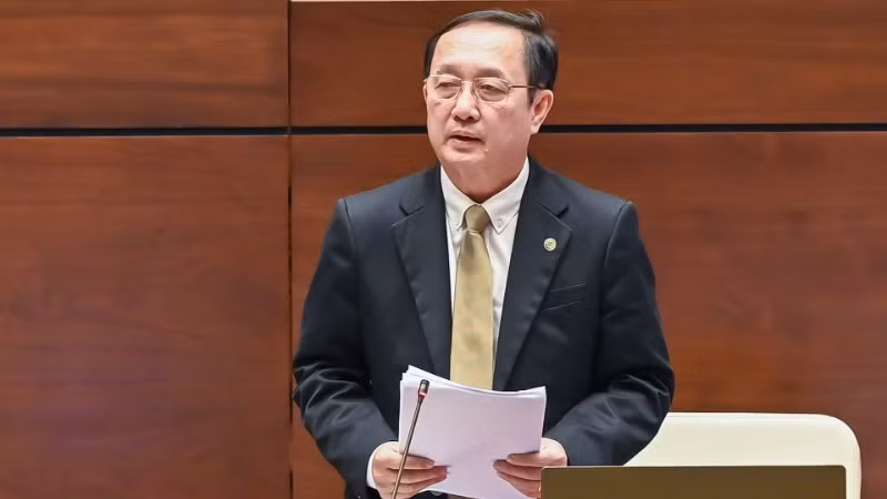Bộ trưởng Khoa học và Công nghệ Huỳnh Thành Đạt. (Ảnh: DUY LINH)