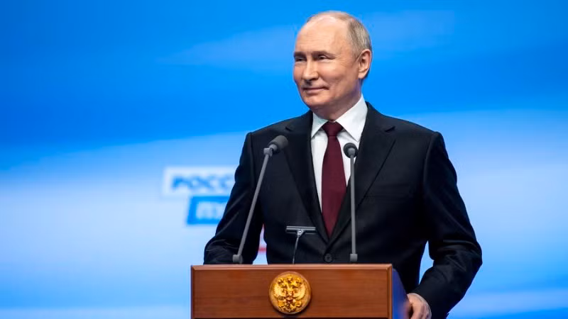 Tổng thống Nga Vladimir Putin. (Ảnh: Xinhua)