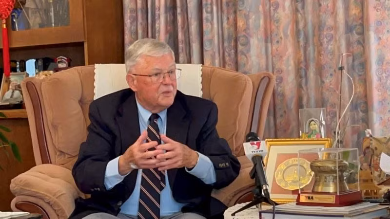 Giáo sư Carl Thayer. (Ảnh tư liệu: TTXVN)