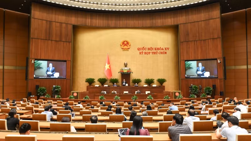 Toàn cảnh phiên họp. (Ảnh: BÙI GIANG) Toàn cảnh phiên họp. (Ảnh: BÙI GIANG)