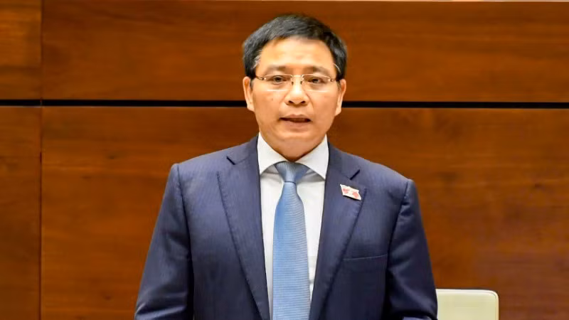 Bộ trưởng Tài chính Nguyễn Văn Thắng. (Ảnh: BÙI GIANG)