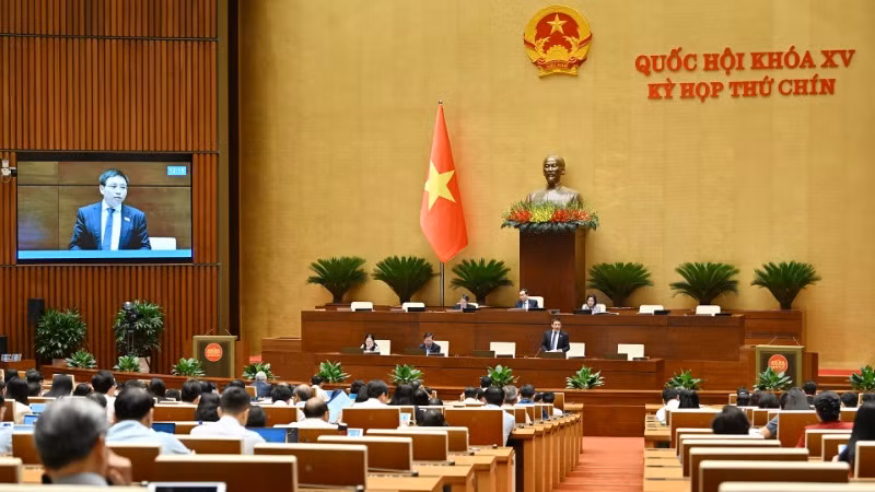 Bộ trưởng Tài chính Nguyễn Văn Thắng phát biểu. (Ảnh: THỦY NGUYÊN) Bộ trưởng Tài chính Nguyễn Văn Thắng phát biểu. (Ảnh: THỦY NGUYÊN)