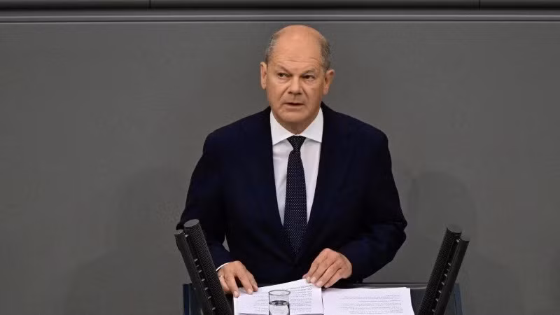 Thủ tướng Đức Olaf Scholz. (Ảnh: AFP/TTXVN)