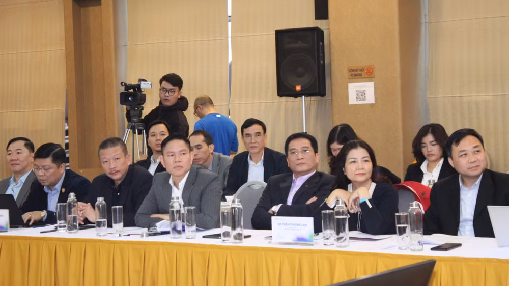 Các đại biểu tham dự hội thảo. (Ảnh: TRUNG HƯNG)