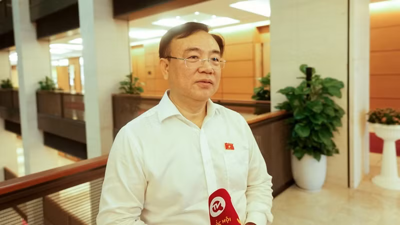 Đại biểu Nguyễn Công Long - Ủy viên Thường trực Ủy ban Tư pháp của Quốc hội, đại biểu Quốc hội tỉnh Đồng Nai. (Ảnh: TRUNG HƯNG)