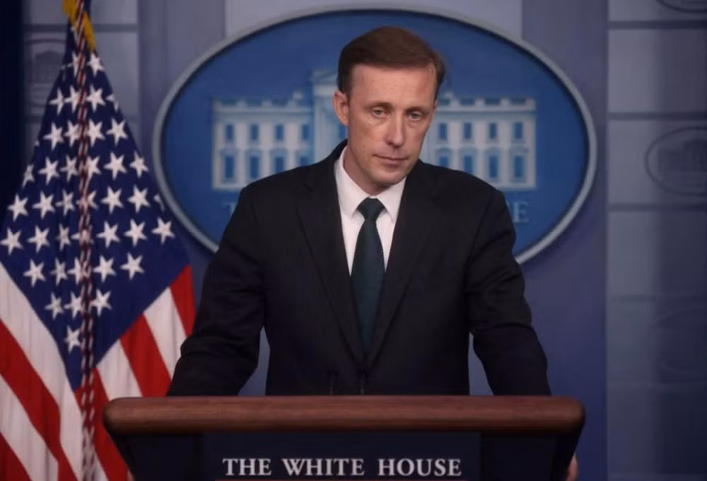 Cố vấn an ninh quốc gia Mỹ Jake Sullivan. (Ảnh: Reuters)
