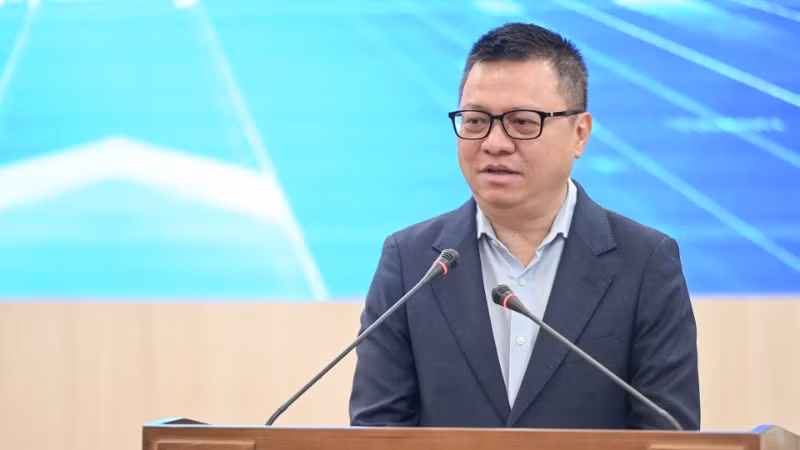 Đồng chí Lê Quốc Minh phát biểu tại lễ kỷ niệm. (Ảnh: BÙI GIANG) Đồng chí Lê Quốc Minh phát biểu tại lễ kỷ niệm. (Ảnh: BÙI GIANG)