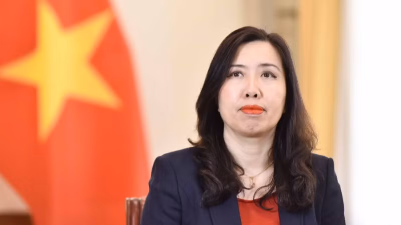 Thứ trưởng Ngoại giao Lê Thị Thu Hằng. (Ảnh: Bộ Ngoại giao)