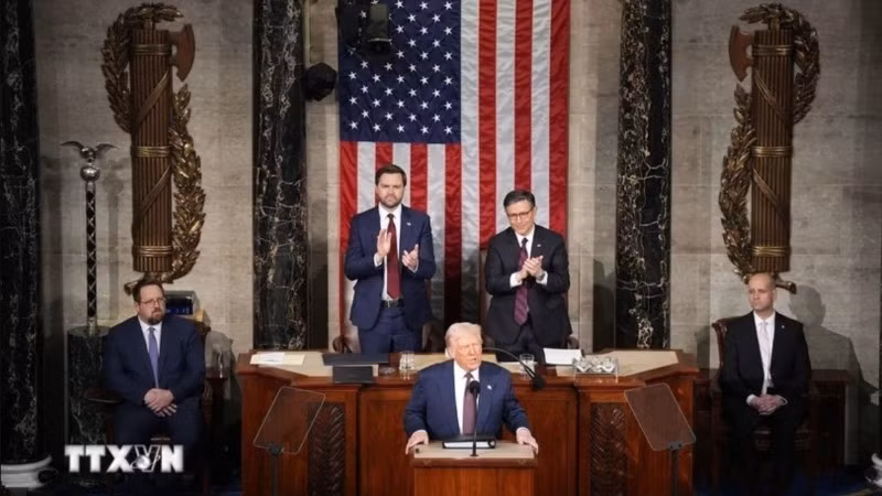 Tổng thống Mỹ Donald Trump. (Ảnh: THX/TTXVN)