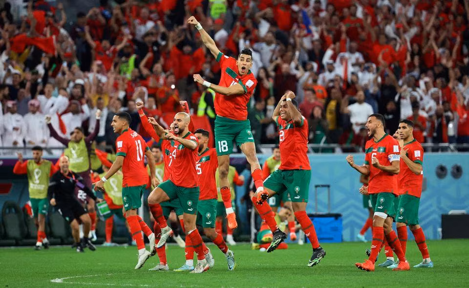 Maroc đã giúp viết nên lịch sử cho bóng đá châu Phi tại đấu trường World Cup. (Ảnh: Reuters) Maroc đã giúp viết nên lịch sử cho bóng đá châu Phi tại đấu trường World Cup. (Ảnh: Reuters)