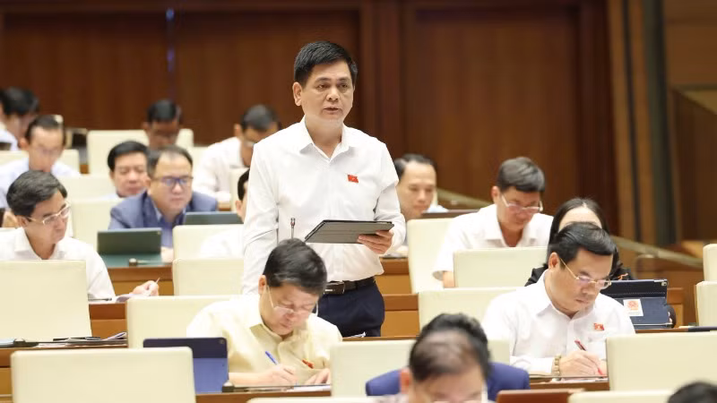 Đại biểu Nguyễn Lâm Thành - Đoàn đại biểu Quốc hội tỉnh Thái Nguyên. (Ảnh: DUY LINH) Đại biểu Nguyễn Lâm Thành - Đoàn đại biểu Quốc hội tỉnh Thái Nguyên. (Ảnh: DUY LINH)