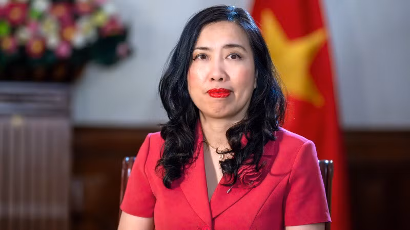 Thứ trưởng Ngoại giao Lê Thị Thu Hằng. (Ảnh: Báo Thế giới và Việt Nam) 