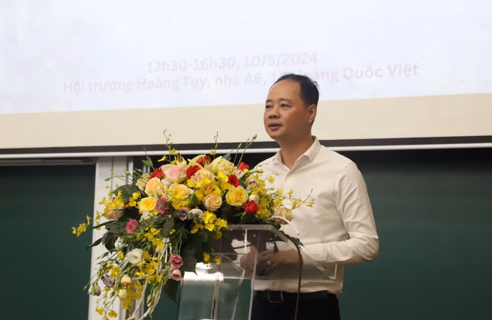 Thứ trưởng Khoa học và Công nghệ Trần Hồng Thái phát biểu tại sự kiện. Thứ trưởng Khoa học và Công nghệ Trần Hồng Thái phát biểu tại sự kiện.