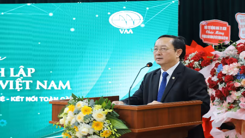 Bộ trưởng Khoa học và Công nghệ Huỳnh Thành Đạt phát biểu tại buổi lễ.