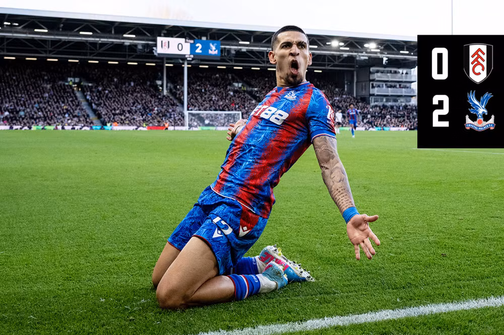 Palace từng thắng Fulham 2-0 trên sân khách Craven Cottage. (Ảnh: CPFC) Palace từng thắng Fulham 2-0 trên sân khách Craven Cottage. (Ảnh: CPFC)