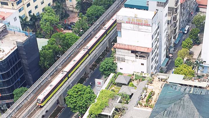 Chờ khai thác thương mại tuyến Metro Nhổn-Ga Hà Nội vào tháng 7