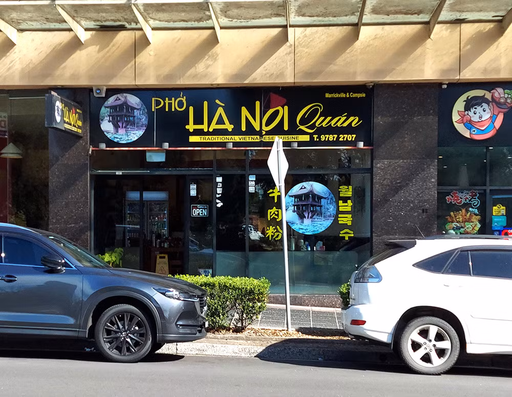 Quán phở Hà Nội ở trung tâm Sydney.