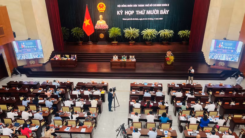Toàn cảnh kỳ họp.