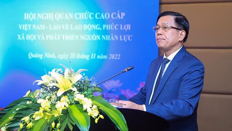 Tăng cường hợp tác Việt Nam-Lào về lao động, phúc lợi xã hội và nguồn nhân lực