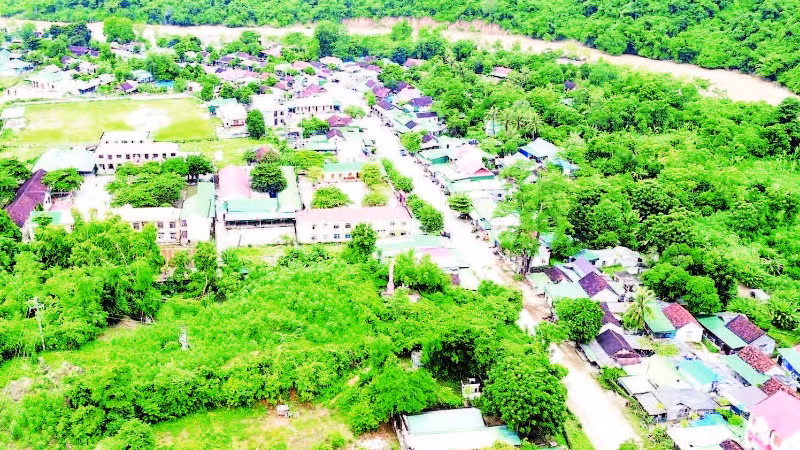 Xã biên giới Chiêu Lưu, tỉnh Nghệ An. (Ảnh XUÂN HOÀNG)