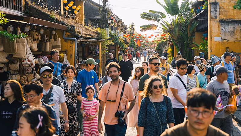 Hội An là điểm đến thu hút đông đảo du khách trong nước và quốc tế đến tham quan.