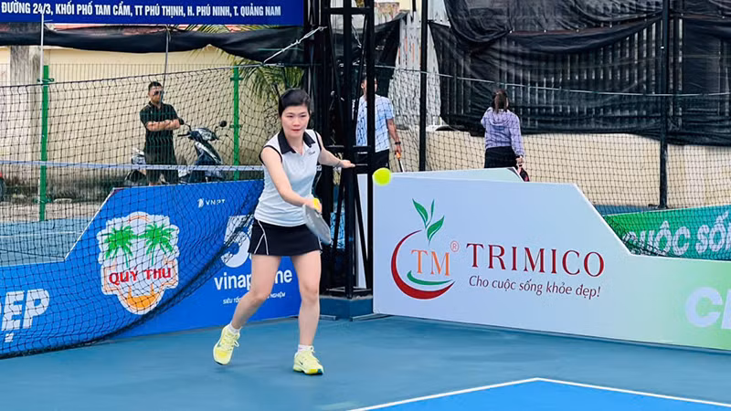 Giải đấu Pickleball – Tranh Cúp Trimico năm 2025, dự kiến quy tụ trên 250 vận động viên trong và ngoài tỉnh tham gia. Giải đấu Pickleball – Tranh Cúp Trimico năm 2025, dự kiến quy tụ trên 250 vận động viên trong và ngoài tỉnh tham gia.
