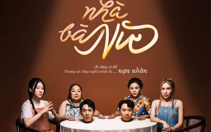 Poster bộ phim Tết “Nhà bà Nữ” do Trấn Thành sản xuất và đạo diễn.