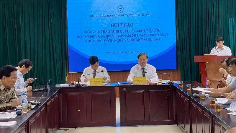 Toàn cảnh hội thảo.