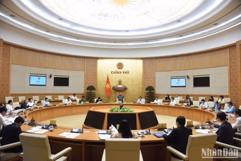 Quang cảnh phiên họp. (Ảnh: Trần Hải)