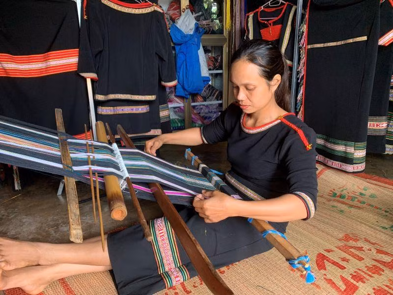 Đồng bào dân tộc Ê đê ở xã Ea Tul, huyện Cư M’gar chú trọng bảo tồn văn hóa truyền thống của dân tộc.