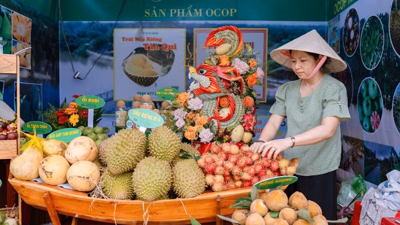 Đẹp mắt và phong phú, đa dạng chủng loại trái cây.