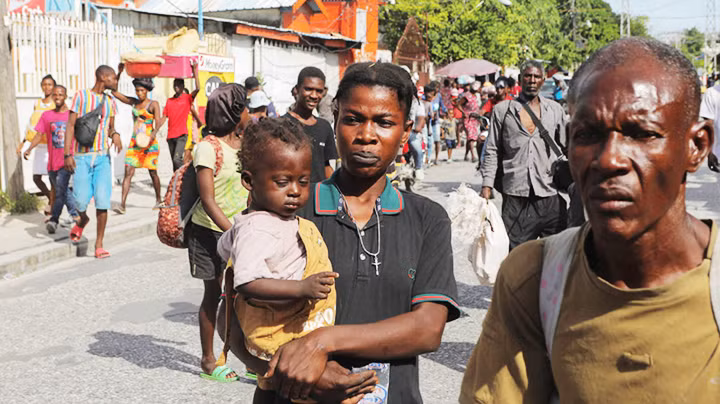 Haiti đang đối mặt sự thiếu thốn về lương thực và vật tư y tế. Ảnh: GETTY