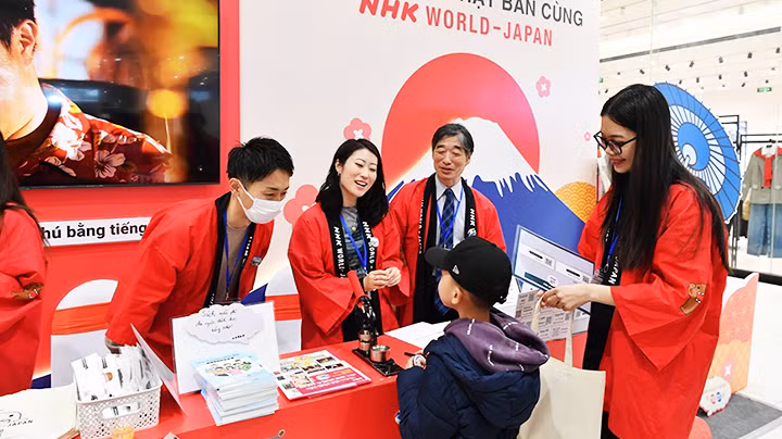 Tổ chức sự kiện “Khám phá Nhật Bản cùng NHK World-Japan”