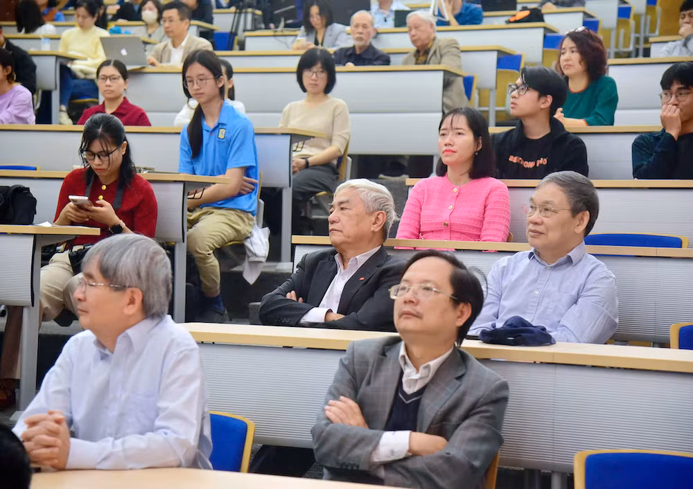 Các đại biểu tham dự Ngày Toán học quốc tế
