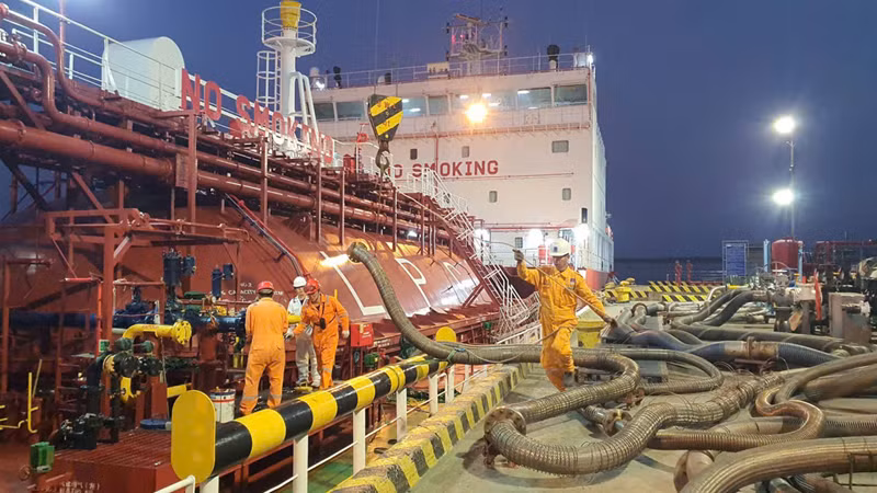 PV GAS Hải Phòng và PV GAS Trading phối hợp tiếp nhận tàu Lady Aegina vào ngày 27/1/2025 PV GAS Hải Phòng và PV GAS Trading phối hợp tiếp nhận tàu Lady Aegina vào ngày 27/1/2025