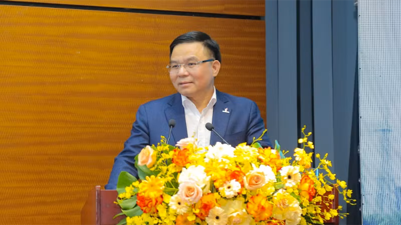 Chủ tịch Hội đồng thành viên Petrovietnam phát biểu tổng kết hội thảo.