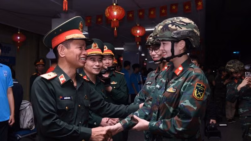 Thiếu tướng Nguyễn Văn Trị, Chính ủy Binh chủng Thông tin liên lạc động viên quân nhân Khối Nữ sĩ quan thông tin