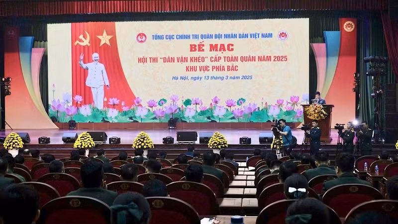 Quang cảnh bế mạc hội thi. Quang cảnh bế mạc hội thi.