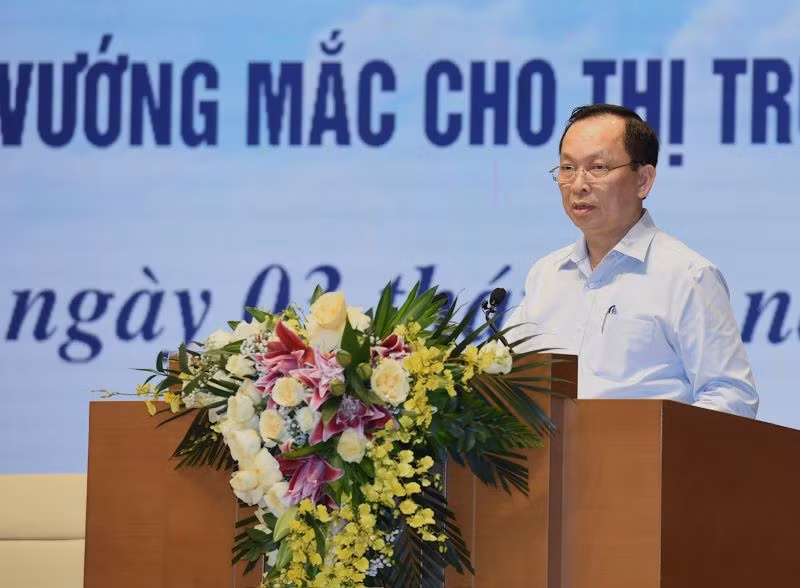 [Ảnh] Thủ tướng Phạm Minh Chính chủ trì hội nghị tháo gỡ khó khăn cho thị trường bất động sản ảnh 5