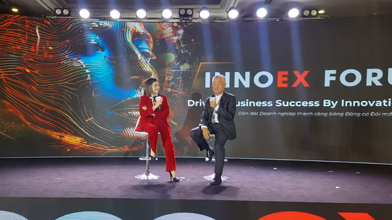 Các chuyên gia thảo luận tại sự kiện quốc tế InnoEx 2023. Các chuyên gia thảo luận tại sự kiện quốc tế InnoEx 2023.