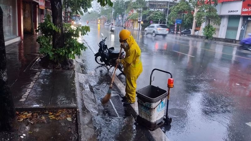 Các điểm thoát nước thường xuyên được kiểm tra và vệ sinh.