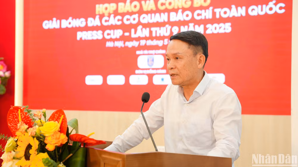 Phó Chủ tịch Thường trực Hội Nhà báo Việt Nam Nguyễn Đức Lợi đánh giá cao việc Tạp chí Gia đình Việt Nam duy trì tổ chức giải bóng đá với quy mô quốc gia trong nhiều năm.