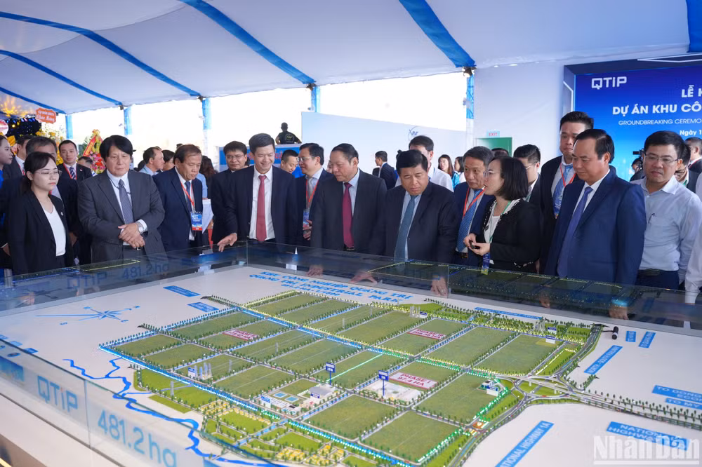 Phối cảnh dự án Khu công nghiệp Quảng Trị.