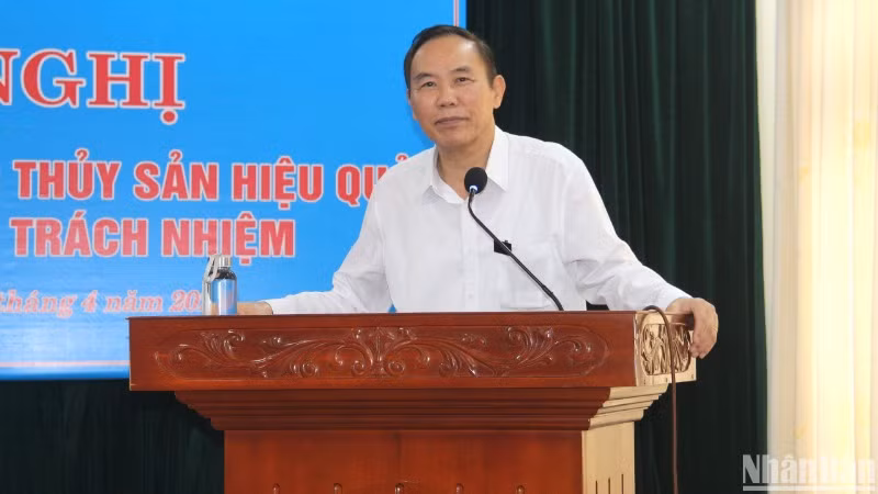 Thứ trưởng Phùng Đức Tiến phát biểu tại sự kiện